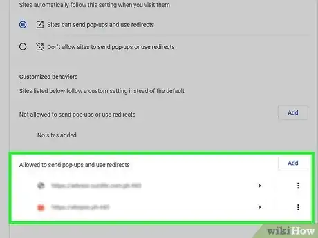 Imagen titulada Allow Pop ups on Google Chrome Step 14