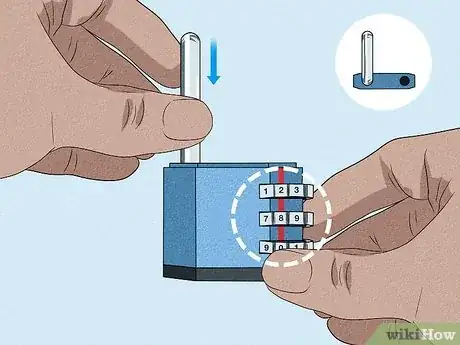 Imagen titulada Open a 3 Digit Combination Lock Step 15