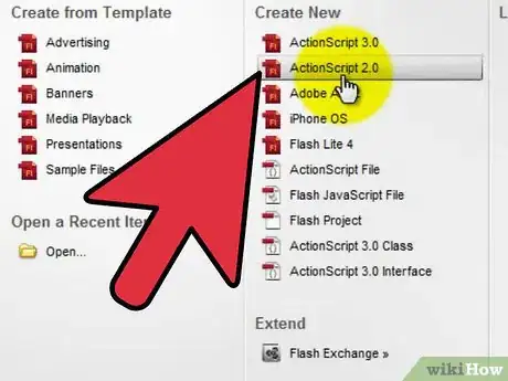Imagen titulada Program in Flash (Basic Actionscript 2.0) Step 3