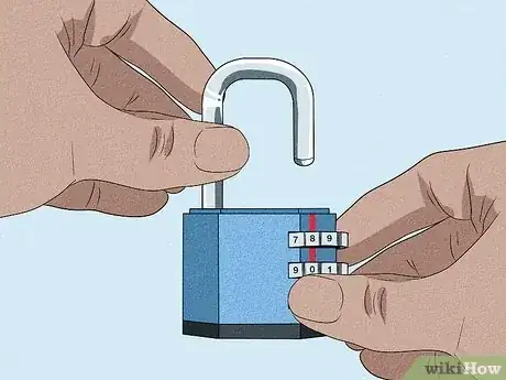 Imagen titulada Open a 3 Digit Combination Lock Step 12