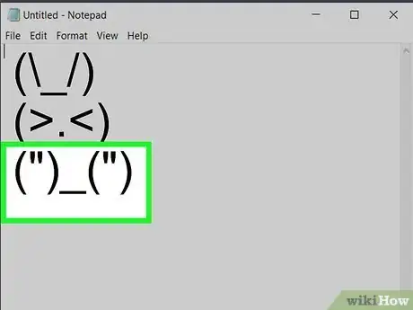 Imagen titulada Make a Bunny by Typing Characters on Your Keyboard Step 54