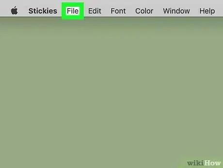 Imagen titulada Use Stickies on Mac Step 5