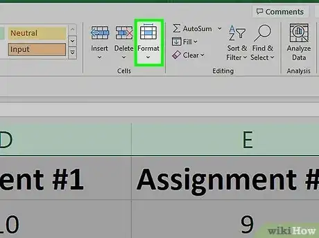 Imagen titulada Unhide Columns in Excel Step 19