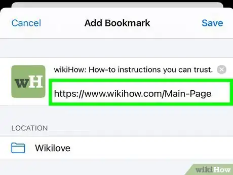 Imagen titulada Bookmark on an iPad Step 5
