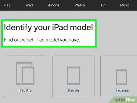 Imagen titulada Determine an iPad Model _