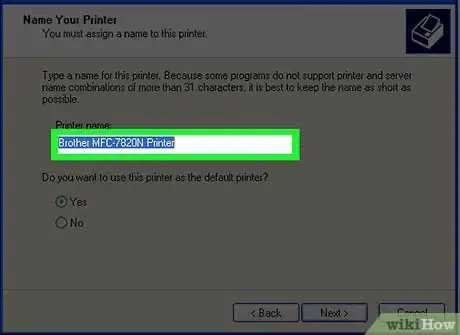 Imagen titulada Add a Network Printer in Windows XP Step 5