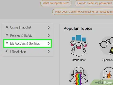 Imagen titulada Delete a Snapchat Account Step 13