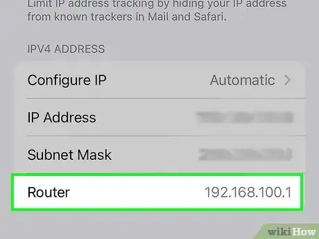 Imagen titulada Check WiFi Ghz on iPhone Step 1
