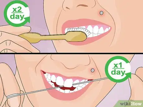 Imagen titulada Take Care of a New Monroe Piercing Step 7
