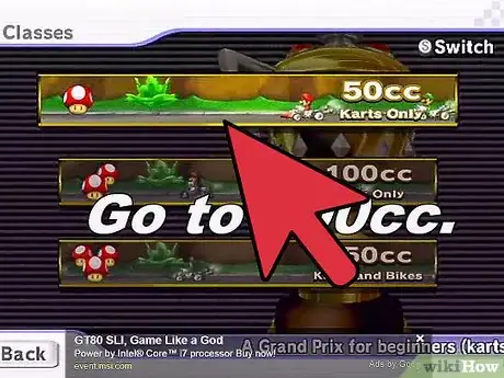 Imagen titulada Unlock Bowser Jr on Mario Kart Wii Step 2