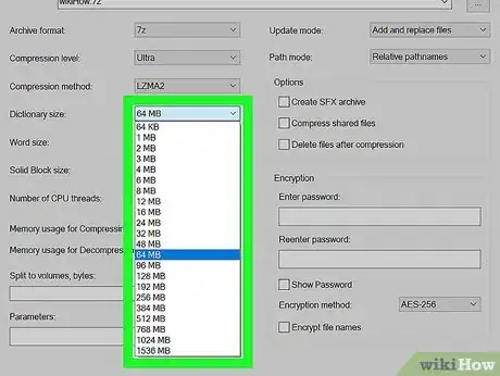 Imagen titulada Highly Compress Files with 7zip Step 8
