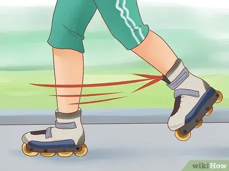 Imagen titulada Rollerblade Backwards Step 5