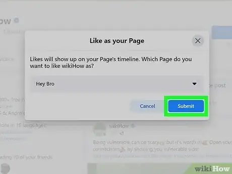 Imagen titulada Like a Facebook Page As a Business Step 7