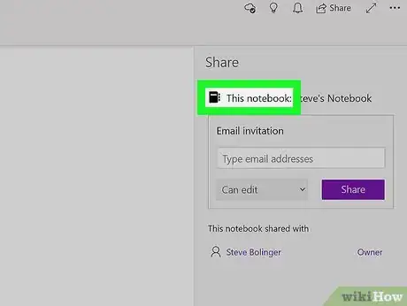 Imagen titulada Share OneNote Notebooks Step 3
