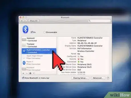 Imagen titulada Connect PS3 Controller to Mac Step 6