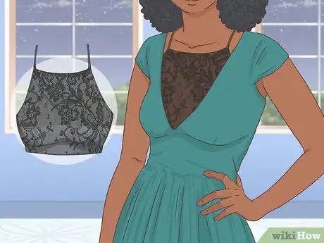 Imagen titulada Cover Cleavage in a Formal Dress Step 2
