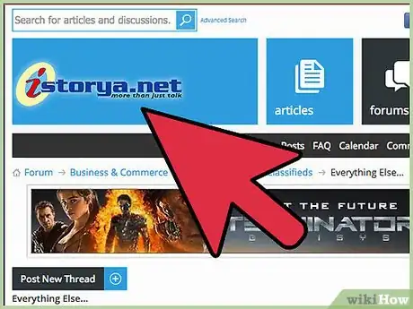 Imagen titulada Post a Thread on a Forum Step 1