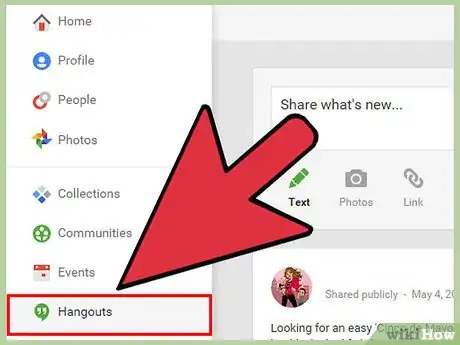 Imagen titulada Use Google+ Hangouts Step 2