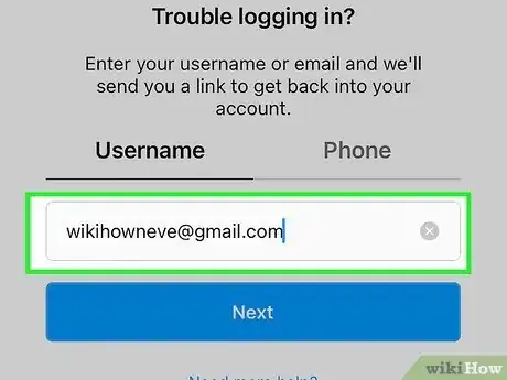 Imagen titulada Log in to Instagram Without a Recovery Code Step 4