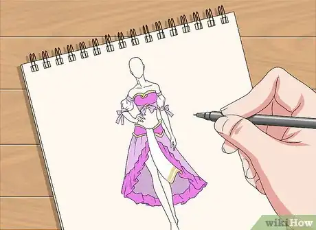 Imagen titulada Make a Fashion Design Notebook Step 11