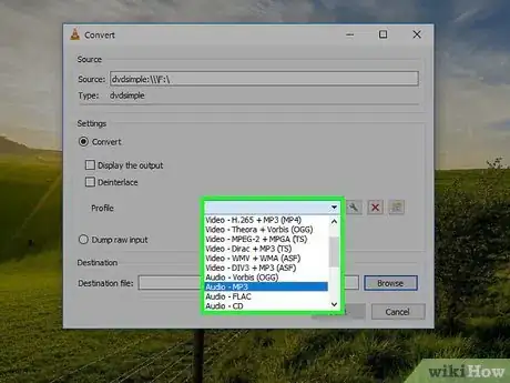 Imagen titulada Rip DVD Audio to MP3 Using VLC Media Player Step 8