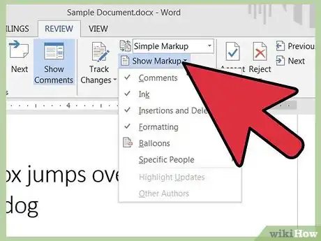 Imagen titulada Use Comment Boxes in Microsoft Word Step 8