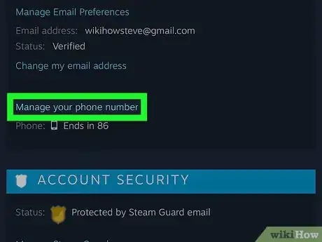 Imagen titulada Change Your Phone Number on Steam Step 11