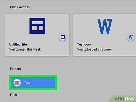 Imagen titulada Copy a Google Drive Folder on PC or Mac Step 2