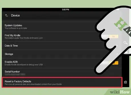Imagen titulada Reset a Kindle Fire Step 6