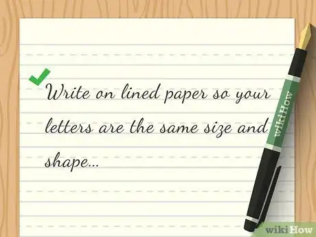 Imagen titulada Write in Cursive Step 3