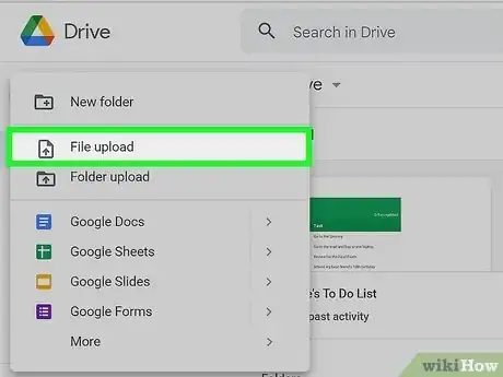 Imagen titulada Share Large Files on Google Drive Step 2
