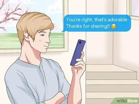 Imagen titulada What Does the Emoji with Hearts Around It Mean Step 9