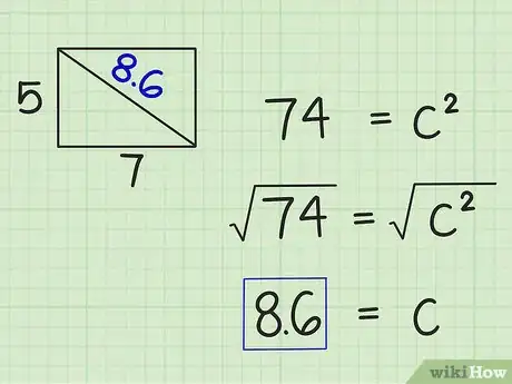 Imagen titulada Find the Measurement of the Diagonal Inside a Rectangle Step 20