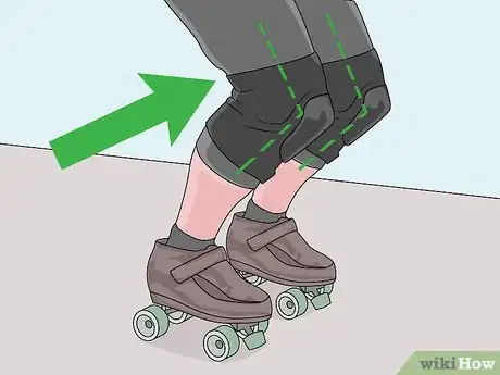 Imagen titulada Stop on Roller Skates Step 8