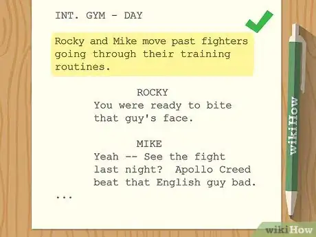 Imagen titulada Write a Montage in a Screenplay Step 8