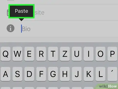 Imagen titulada Add a Line Break on Instagram Step 8