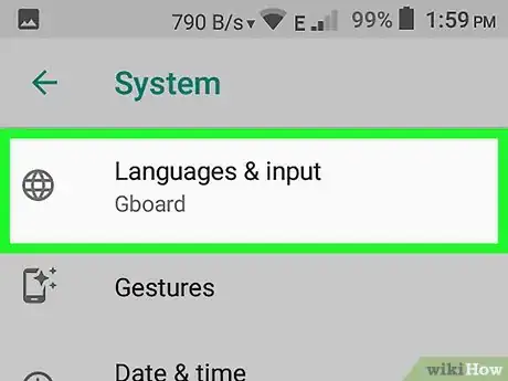 Imagen titulada Delete the Keyboard History on Android Step 8