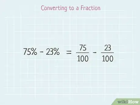 Imagen titulada Subtract Percentages in Math Step 2