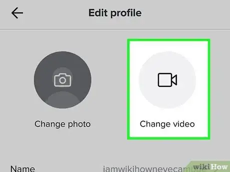 Imagen titulada Edit Your TikTok Profile Step 4