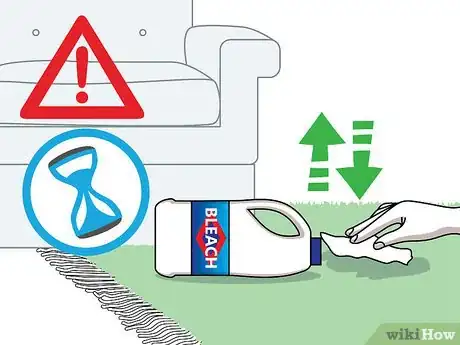 Imagen titulada Get a Bleach Stain Out of a Carpet Step 1