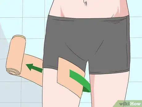 Imagen titulada Wrap a Groin Injury Step 1