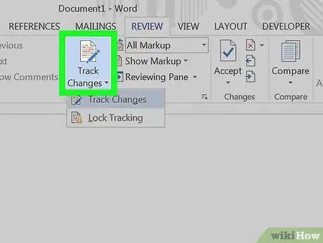 Imagen titulada Mark Up a Word Document Step 3