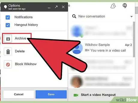Imagen titulada Archive a Google+ Hangout Step 7