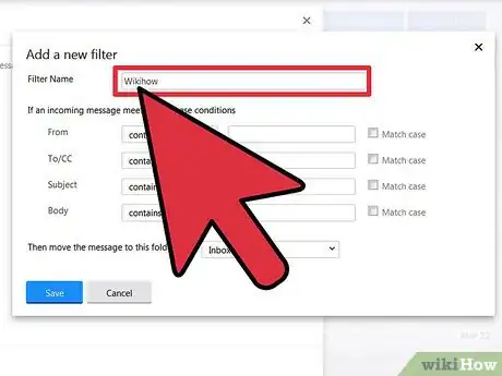 Imagen titulada Create a Filter in Yahoo! Mail Step 9