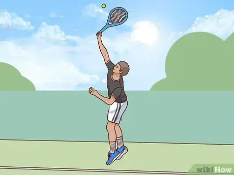 Imagen titulada Hit a Kick Serve in Tennis Step 7