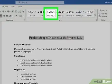 Imagen titulada Convert Word to PowerPoint Step 5