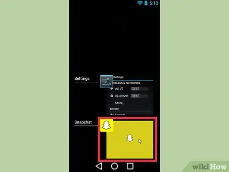 Imagen titulada Screenshot a Snapchat Step 7
