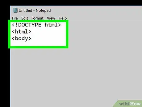 Imagen titulada Create a Simple CSS Stylesheet Using Notepad Step 10