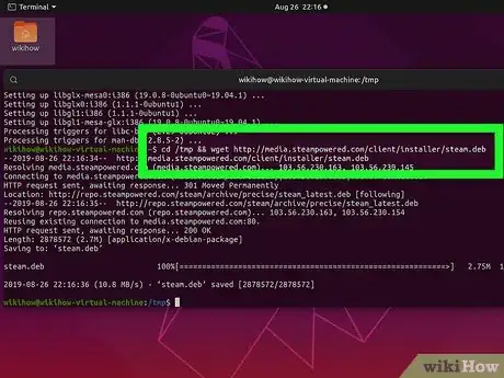 Imagen titulada Install Steam on Linux Step 15