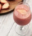 hacer un licuado de fresa simple